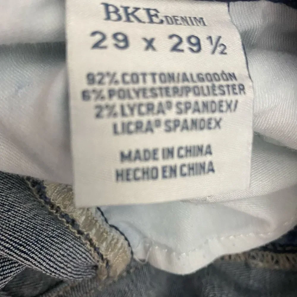 BKE Women's Payton Boot Cut Jeans - Light Blue - Picture 6 of 7